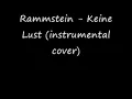 Rammstein - Keine Lust (instrumental cover)