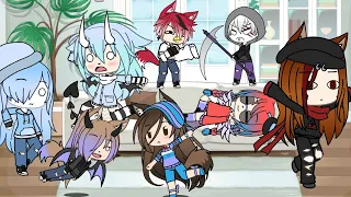 ПОЖАР В СТУДИИ Gacha Life пародия Rainbow Vika 