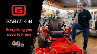 All About the Gravely ZT 44 Riding Mower