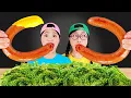Download Lagu Sea grapes Kielbasa Sausage 킬바사 소시지 바다포도 먹방 DONA 도나