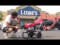PRESSURE WASHER RETURN SCAM AT LOWES