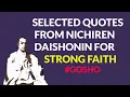 Lagu 5 Selected Quotes From Nichiren Daishonon's Writings | Gosho