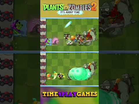 Team vs Team Plants PvZ 2 Challenge #pvz #pvz2 #zombie