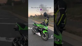 The Ninja 400 is a track machine