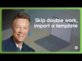 Creating Plans and Attaching Templates in Services