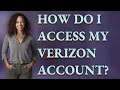 How do I access My Verizon account
