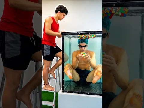 Quantos Cubos dá pra Resolver debaixo da água?