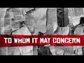 To Whom It May Concern Full Album Mixtape Nyashinski
