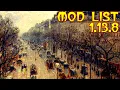Victoria 3 Modlist for 1 13 8 11 June 2026