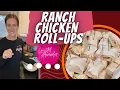 Ranch Chicken Roll Ups