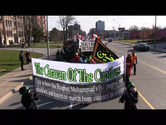 ⁣Imam Hussain Arbaeen Procession 1437 - Windsor, Canada - مسيرة أربعين الامام الحسين