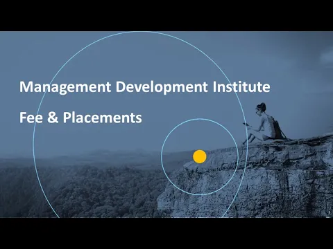 Download MP3 Management Development Institute Gurgaon MBA -  Fee \u0026 Placements