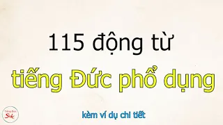 115 động Từ Tiếng Đức Phổ Dụng Kèm Ví Dụ Chi Tiết 