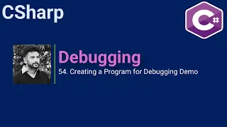 54 Creating a Program for Debugging Demo