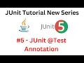 JUnit Tutorial -