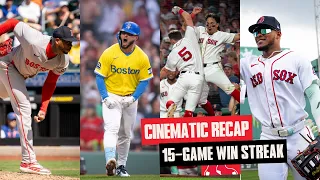 CINEMATIC RECAP Red Sox Historic 15 Game Win Streak