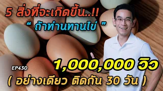 คอเลสเตอรอลสูงจากกินไข่จะทำให้เกิดโรคหัวใจไหม