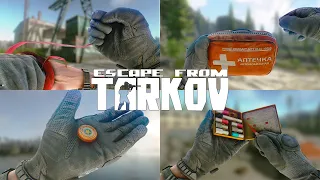 All Healing and Medical Animation - Escape from Tarkov 2022 4k