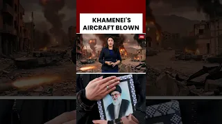 Israeli Strike Destroys Khamenei s Aircraft At Tehran Airport Iran War Israel US Trump