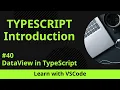 Learn with VSCode TypeScript for Beginners DataView in TypeScript