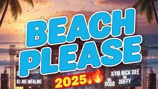 beach please 2025 jacaranda beach party dj joe mfalme kym nick dee mc gogo u0026 duffy grauchi