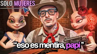 me uno a un servidor de mujeres en Liar's Bar.