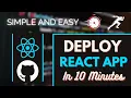 How To Deploy A React App To Github Pages Simple