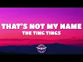 The Ting Tings - That s Not My Name