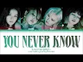 BLACKPINK You Never Know Lyrics (Color Coded Lyrics)