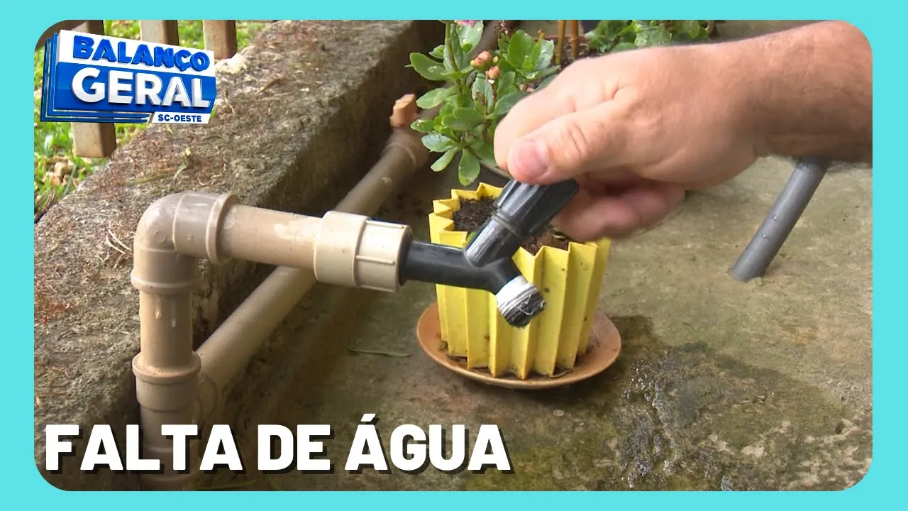 Moradores do bairro Bom Pastor em Chapecó reclamam de falta de água