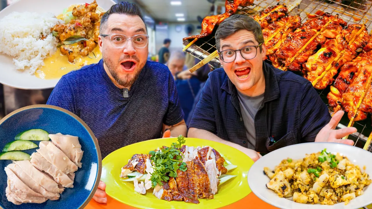 UK Chef Tries Singaporean Street Food!   Sorted Food