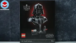 LEGO Star Wars 75439 Darth Vader Bust - LEGO Speed Build Review