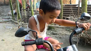 রাফি একা একা তার বাইকে বসে কি করছে । CBA Vlog 📷