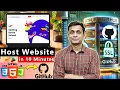 How To Host a Website for Free on GitHub with a Custom Domain and SSL GitHub Pages In Hindi