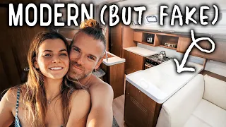 Our Tiny Kitchen TRANSFORMATION & TOUR (but actually a Galley ⛵) | EE 63