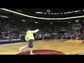 NBA Fans Making Half Court Shots For Compilation