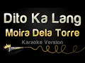 Download Lagu Moira Dela Torre - Dito Ka Lang (Karaoke Version)