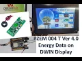 Download Lagu PZEM Ver 4.0 Energy Values on DWIN Display DMG 80480 C070 15WTR