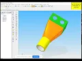 Exercise 20 Loft Hopper SolidEdge V20 machine design tutorial CAD Mechanical Engineering