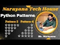 Narayana Tech House Python Pattern Programs 3 4 Mr Narayana 9010607010