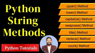 Python String Methods Python Tutorials for Beginners Hindi