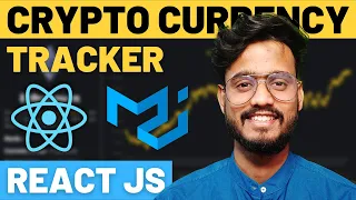 Cryptocurrency Tracker with React JS Material UI and Chart JS Tutorial