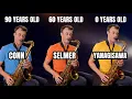 Lagu Testen van 3 legendarische saxofoons uit verschillende tijdperken