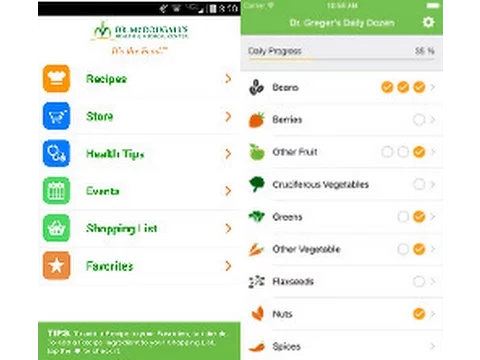 Comparing The McDougall Program with Dr. Greger's Daily Dozen