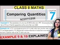 Comparing Quantities Class 8 Maths Chapter 8 Example 9 10 Solution 8th Class NCERT Solutions