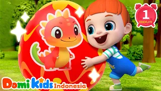 Telur Dinosaurus Ajaib 🦖🥚 Lagu Anak Petualangan Seru dan Ceria | Domi Kids Lagu Indonesia