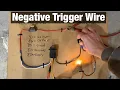 How To Wire a 4 or 5 Pin Relay With a Negative Trigger Wire