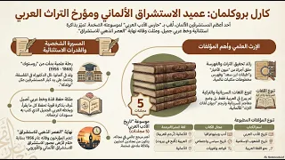 كارل بروكلمان تاريخ الأدب العربي دندنها