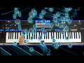 Lagu JENSEITS VON EDEN by NINO DE ANGELO on a Yamaha Genos Keyboard with the YAMREGS Soundpack YR00048.