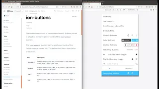 10 Ionic 5 Toolbar Positioning Buttons Using Named Slots